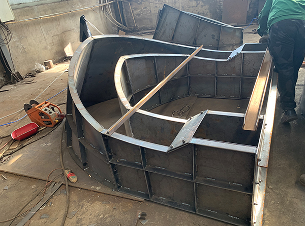 收費站島頭模具