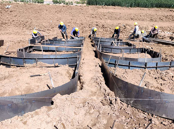 現澆拱形骨架模具