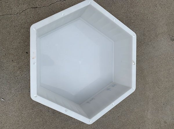 高速公路實心六角塊模具