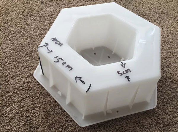 空心六棱塊模具